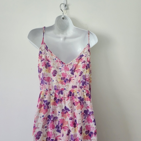 LoveShackFancy Faraday Floral-Print Slip Maxi Dress Size Medium - Picture 12 of 14